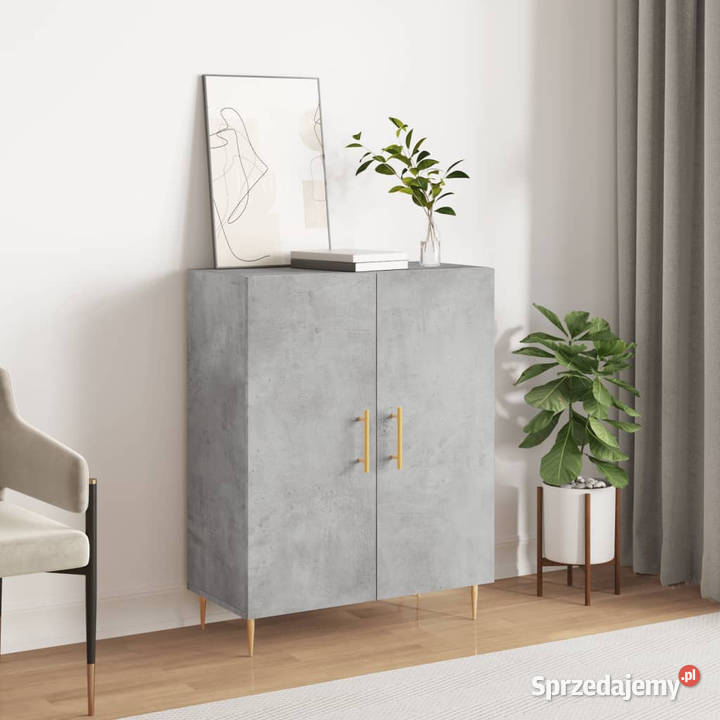 Szafka szarość betonu 695x34x90 materiał Warszawa