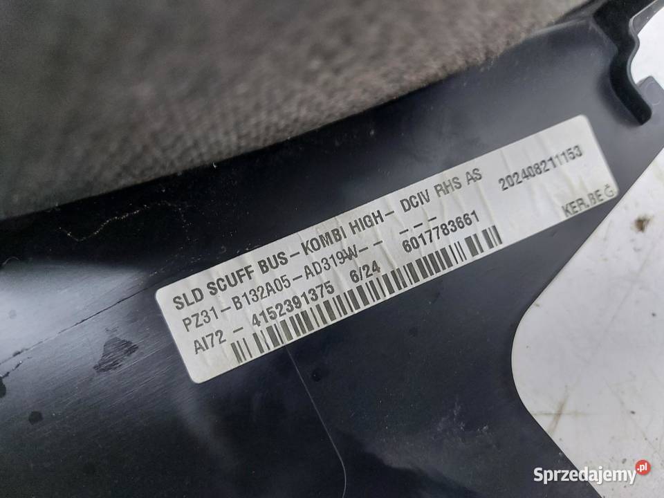 Transit Custom II 2024 stopień próg lewy tył dolnośląskie