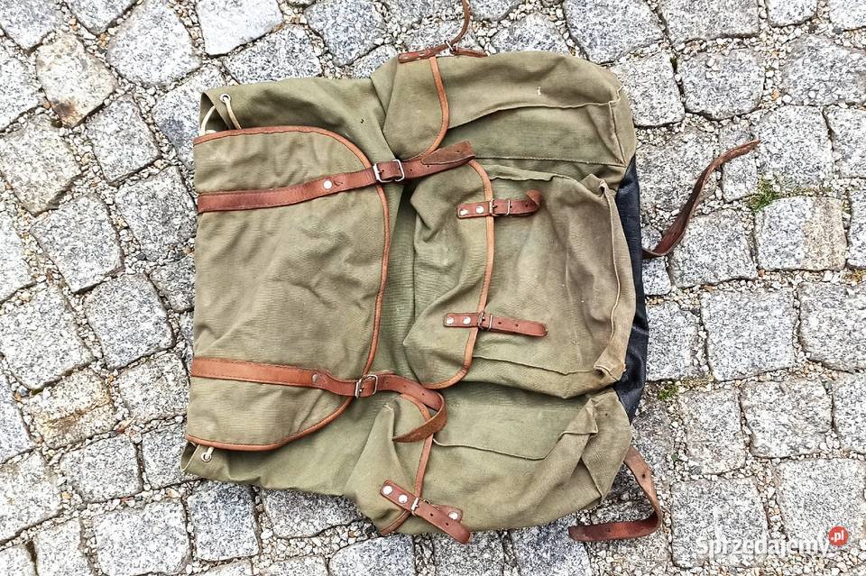 Plecak brezentowy Wrocław sprzedam