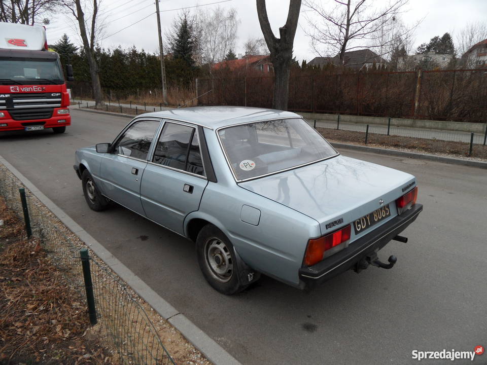 Peugeot 505 25D 1983r bezwypadkowy