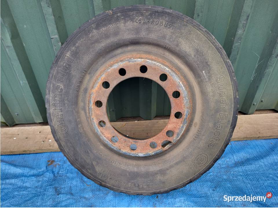 OPONA PEŁNA CONTINENTAL 825 825 R 15 KOŁO lubuskie Szprotawa sprzedam