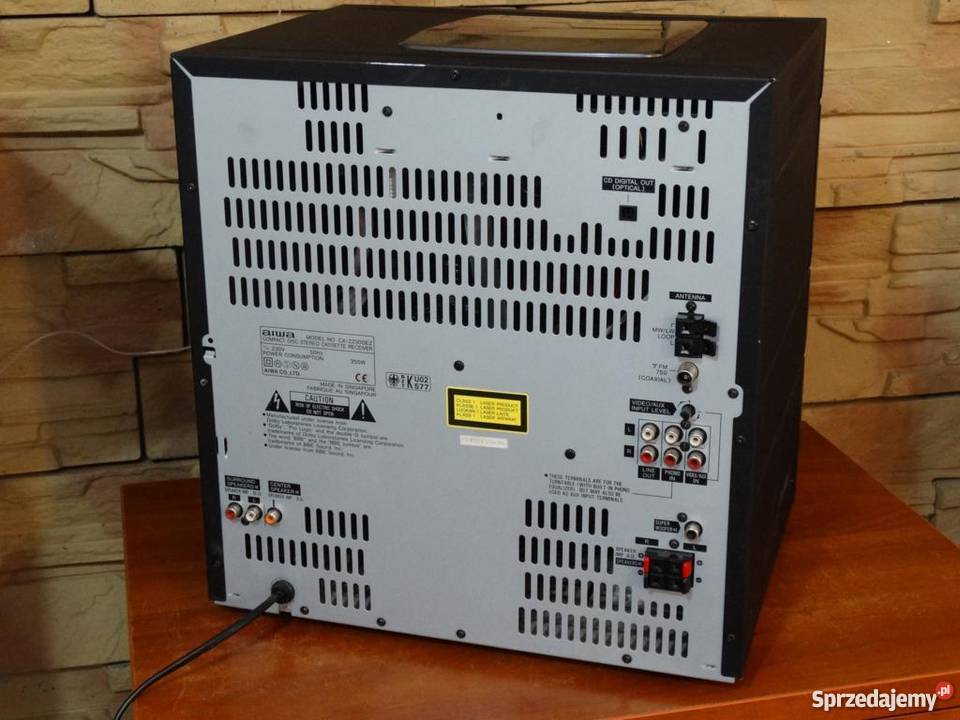 Wieża Aiwa mocna 350 wat i sprawna korektor Jasło