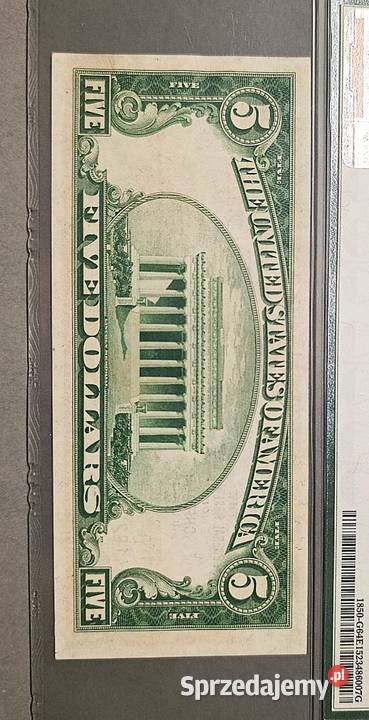 USA 5 Dolarów 1929 r Chicago PMG 64 EPQ