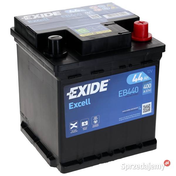Akumulator Exide Excell 12V 44Ah 400A P L0 Exide Akumulatory Jelcz-Laskowice