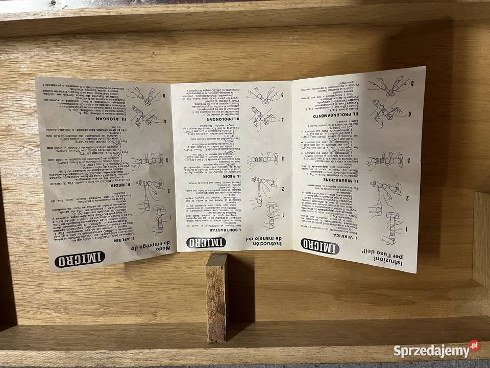 Średnicówka trzypunktowa TESA 100200 mm Szczecin sprzedam