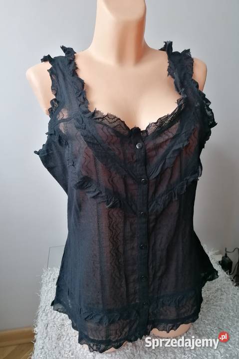 NOWA CZARNA BLUZKASOUTH R UK 16EUR 42 łódzkie Łódź