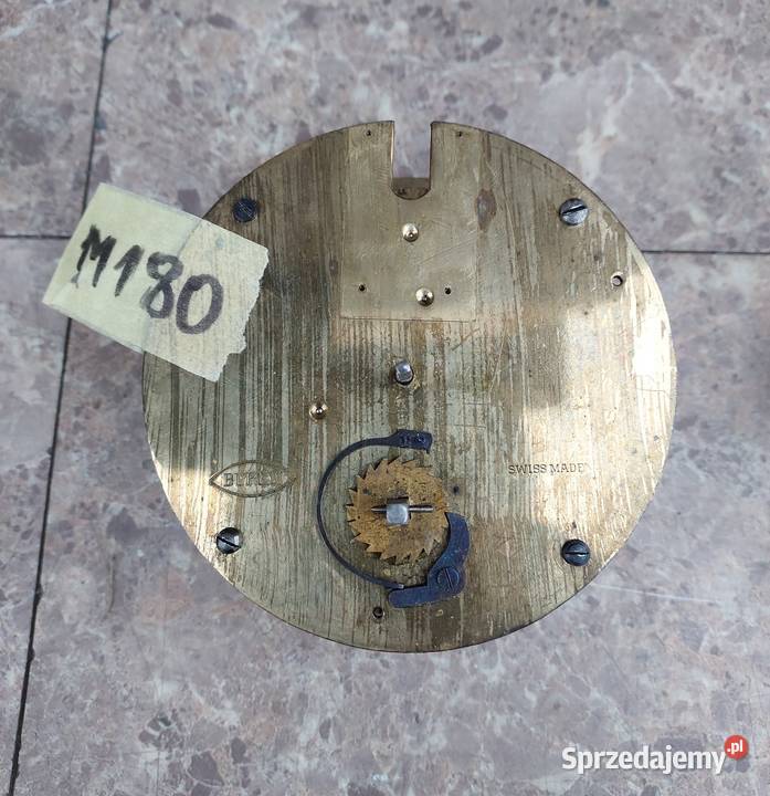 M180 Mechanizm starego zegara Buren Swiss Made Tczew