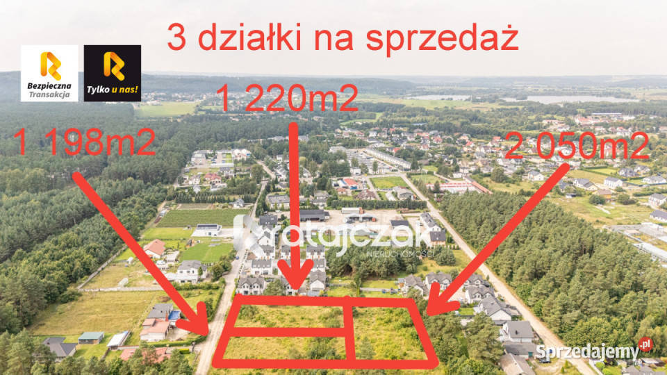 Grunt 1198m2 Orle Wesoła sprzedam