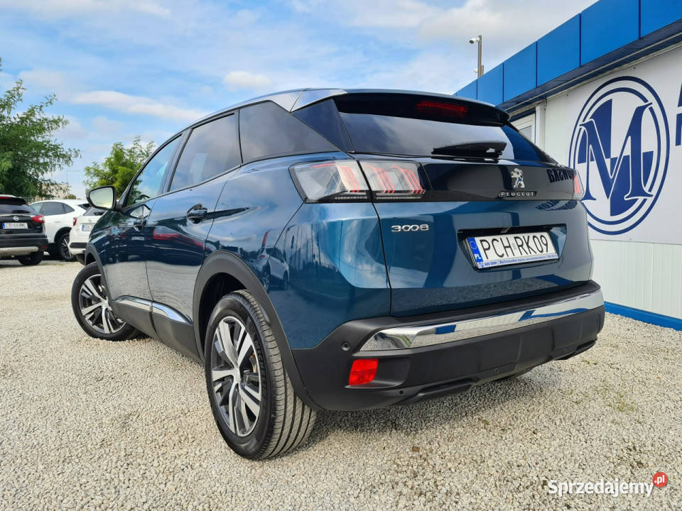 Peugeot 3008 11 Serwis Automat Navi 2xPDC Kamera nieuszkodzony Wągrowiec