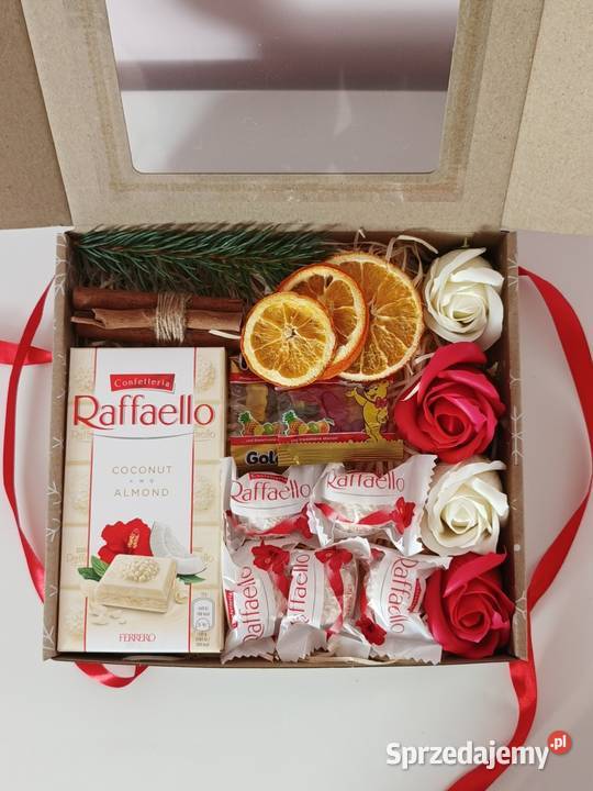 KOSZ BOX ZESTAW PREZENTOWY PREZENT Raffaello Wrocław sprzedam