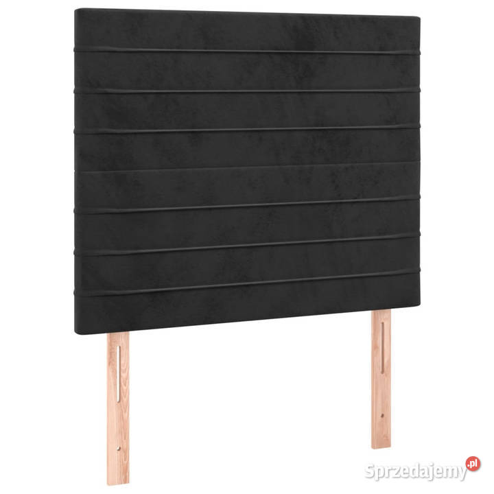 Zagłówek do łóżka z LED czarny 90x5x118128 Warszawa