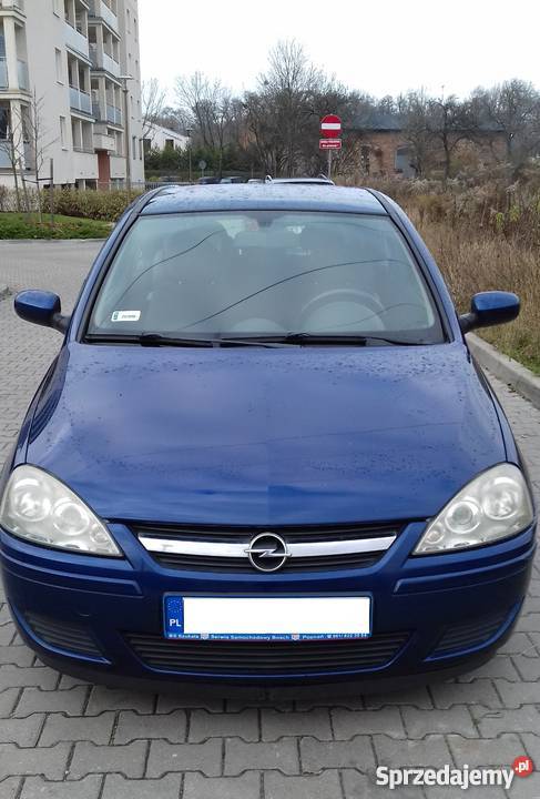 Zadbany Opel Corsa C Dodatkowe wyposażenie klimatyzacja Corsa Poznań