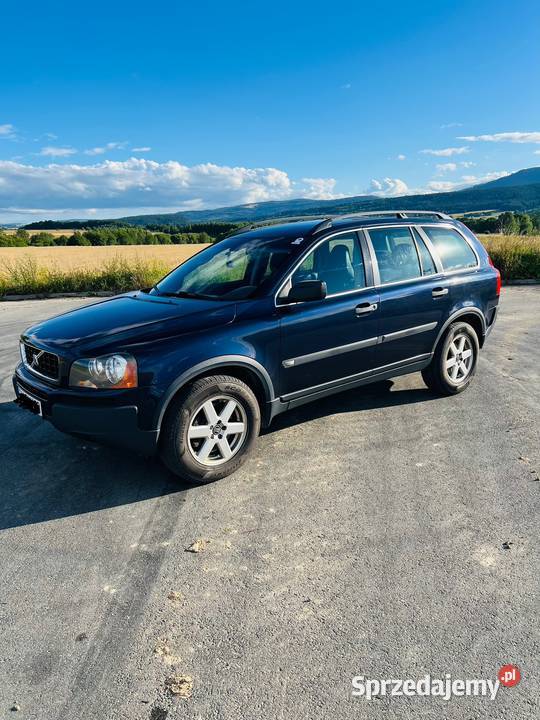 Volvo XC90 24D5 4x4 manual ładny 7 osób możliwa Rok produkcji 2005 Bystrzyca Kłodzka sprzedam