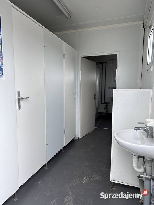 KONTENER SANITARNY 2x PRYSZNIC 2x WC 2x PISUAR Pozostałe Wrocław