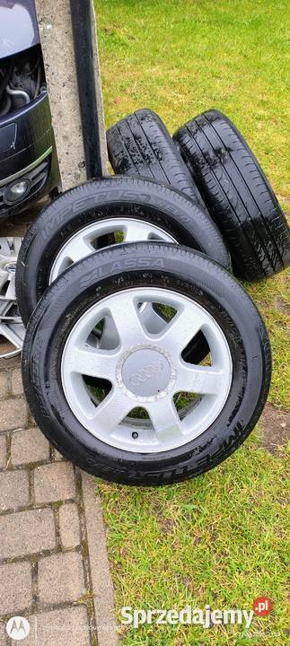 Komplet felg aluminiowych 5 x 100 x 15 VW Audi dolnośląskie