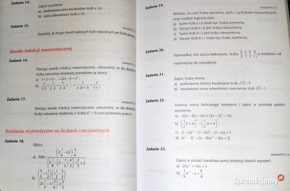 Matematyka Cz 1 Matura 2005 J Człapiński J Uss Chełm sprzedam