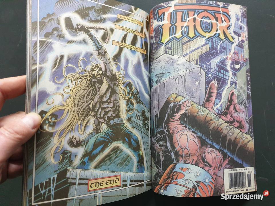 Mega Marvel 41797 Thor Komiksy Książki i Podręczniki