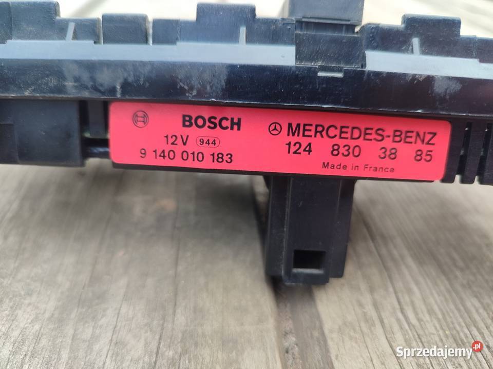 PANEL STEROWANIA NAWIEWU MERCEDES W124 łódzkie Aleksandrów Łódzki