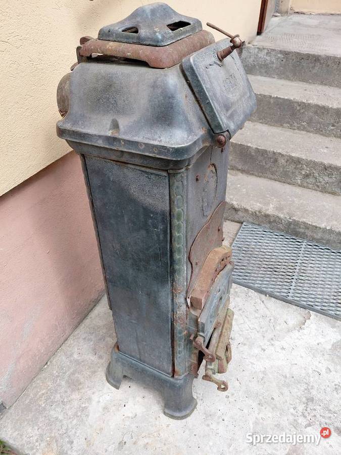 Piec żeliwny koza uszkodzony Izabelin C sprzedam