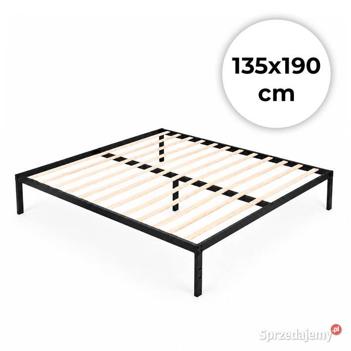 Łóżko metalowe 135x190