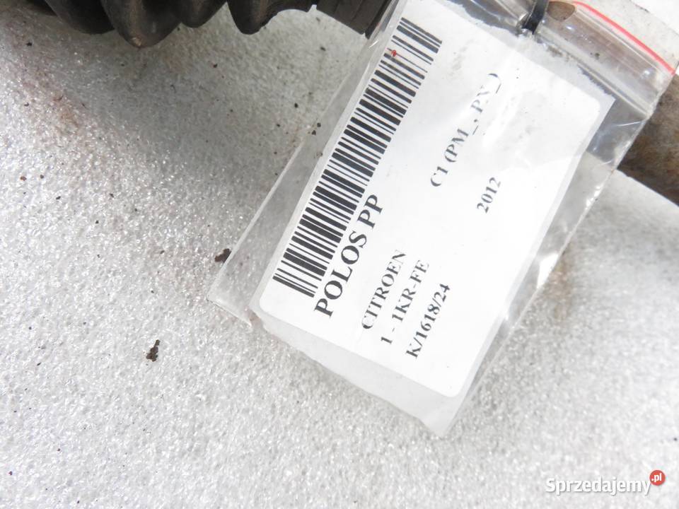 PÓŁOŚ PRAWA CITROEN C1 10