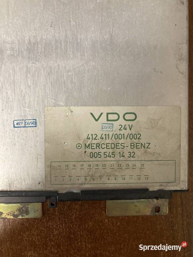 Sterownik Moduł Komputer VDO 24V MERCEDESBENZ Łazy