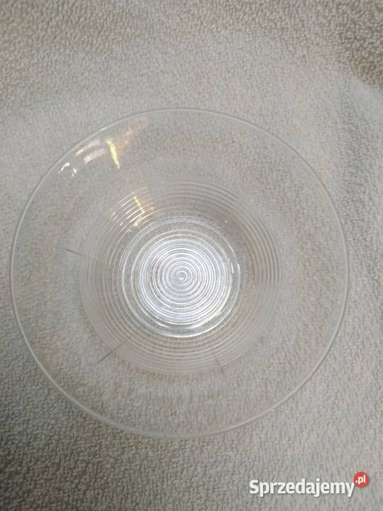 Szklana przezroczysta miseczka salaterka przezroczysty Nowa Karczma