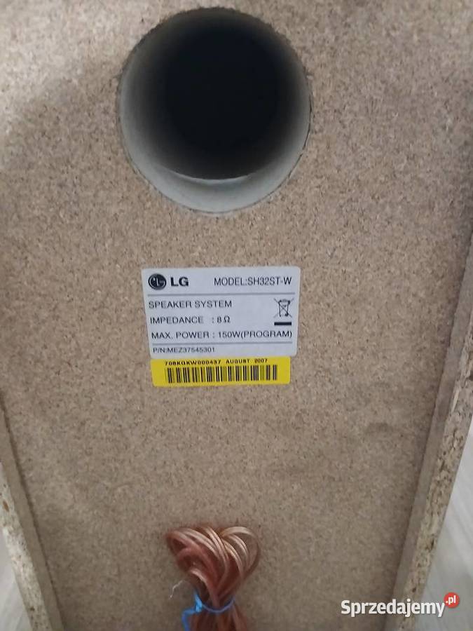 Glosniki LG kino domowe subwoofer Jatki