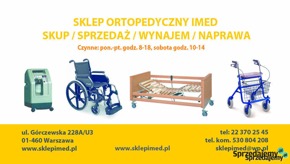 Stolik Przyłóżkowy Wypożyczalnia Warszawa Tanio Wynajem sprzętu specjalistycznego