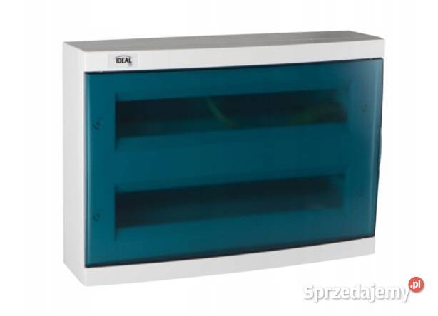 Rozdzielnia IDEAL natynkowa z wyposażeniem