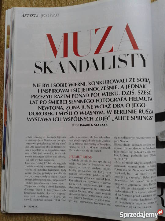 SUKCES DIABEŁ ZE WSI JODŁOWA miesięcznik Piszczac
