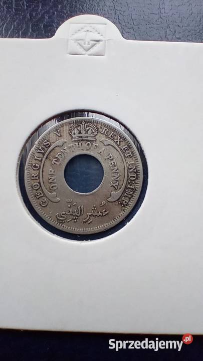 Stare monety 110 pens 1926 Brytyjska Afryka podkarpackie Lesko