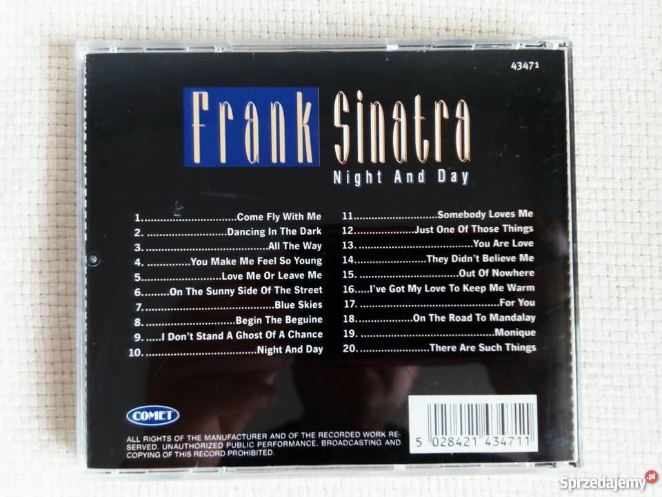 Frank Sinatra Night And Day Kultura i Rozrywka
