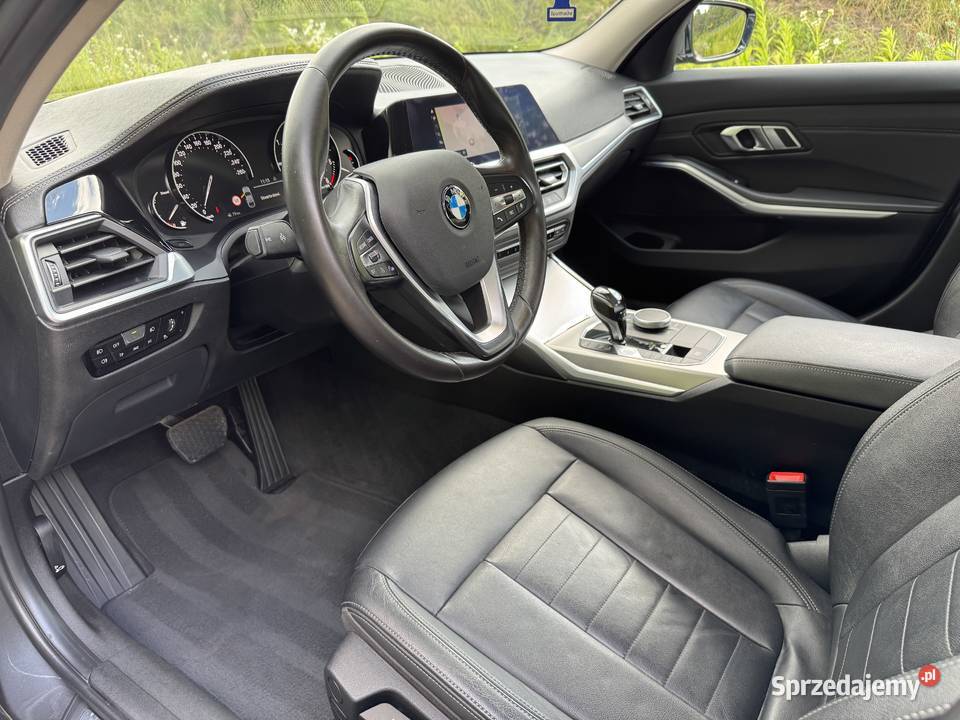 BMW Seria 3 20D automat Skóra carplay serwis ASO diesel mazowieckie