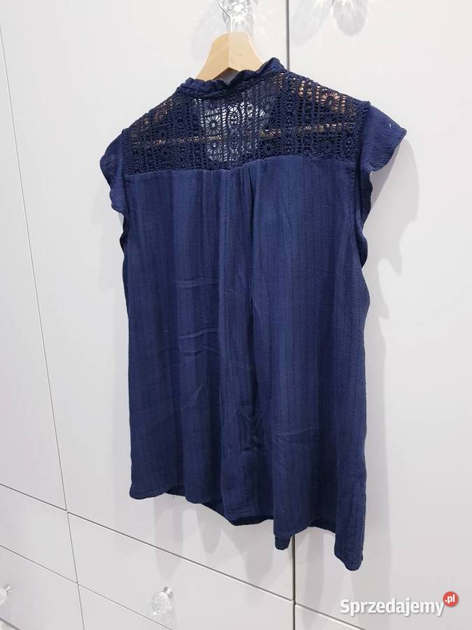 Zwiewna damska bluzeczka CA niebieski śląskie Dąbrowa Górnicza