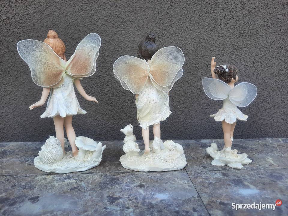 3x Figurka wróżka elf kompozyt 16 Tczew