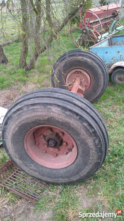 Sprzedam oś rozrzutnika rosyjskiego Przyczepy rolnicze Rawa Mazowiecka