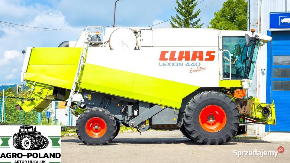 Claas LEXION 440 EVOLUTION 2003 CLAAS C 540 dolnośląskie Kudowa-Zdrój