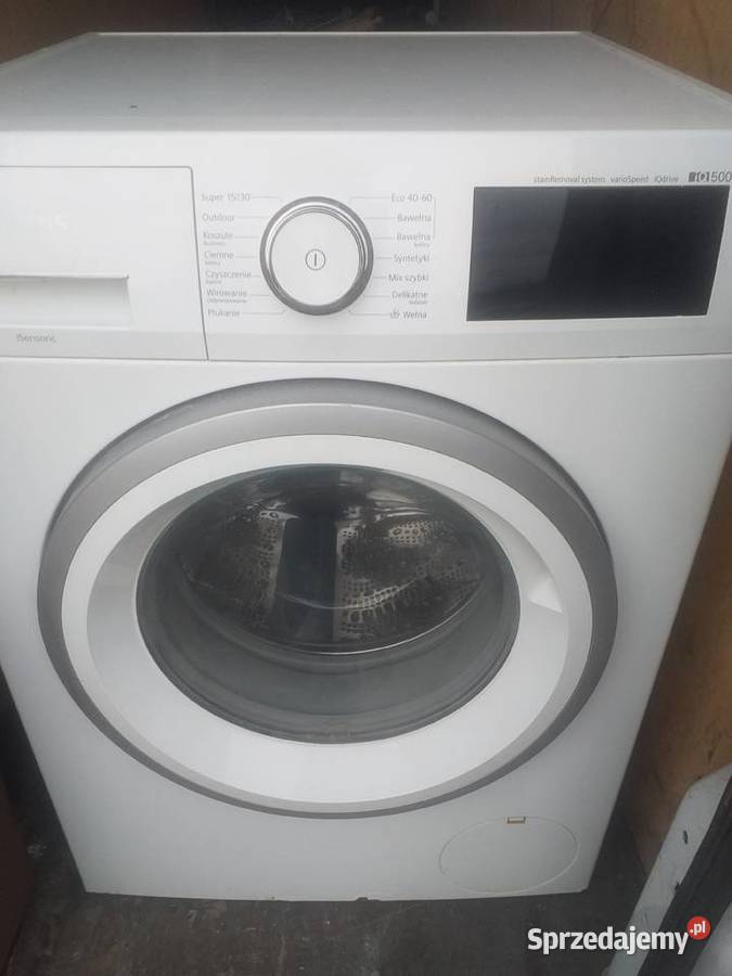 Pralka Simens I 500 nowe 3 letnia 80cm Pralki i suszarki Kórnik sprzedam