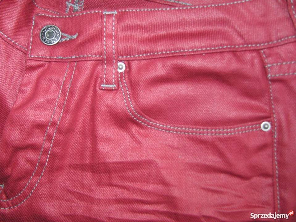 Spodnie Le Temps Des Cerises malinowe Zamość sprzedam