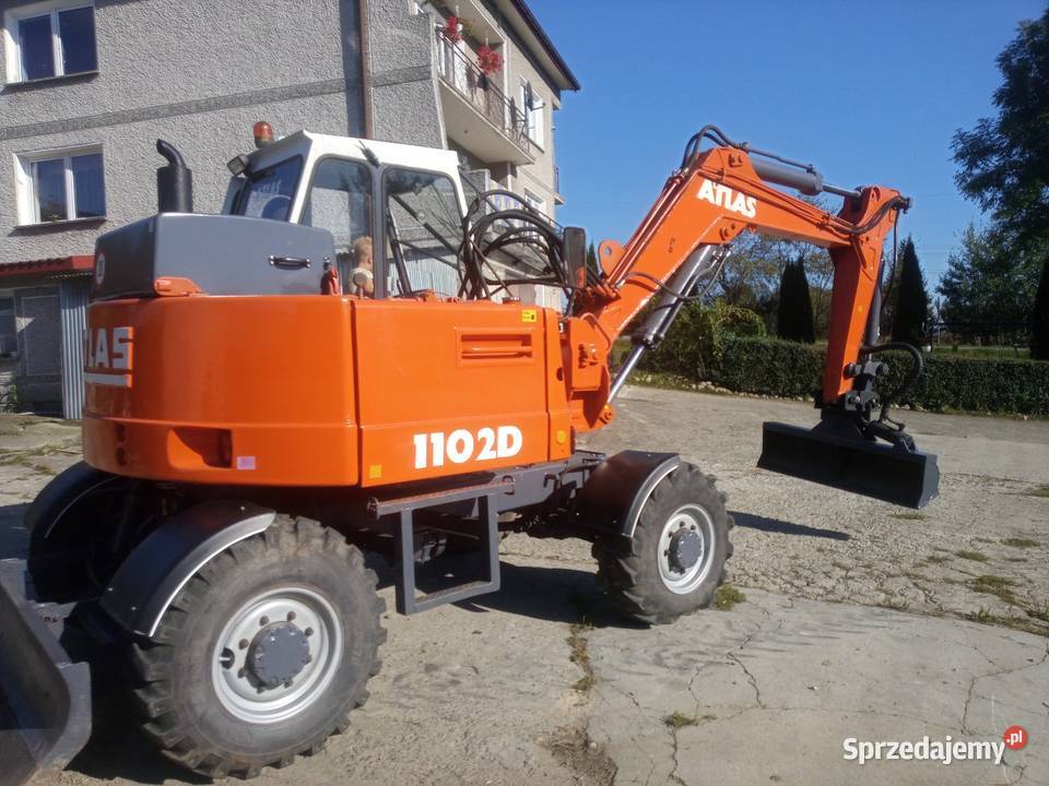 Atlas 1102d deutz 3 łyżka hydrauliczna Ubrzeż