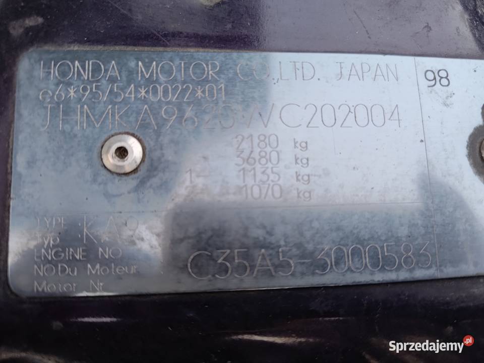 Honda Legend III Ka9 35V6 Zamość