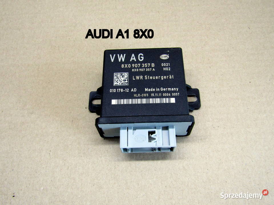 MODUŁ ŚWIATEŁ AUDI A1 8X0907357B łódzkie Mysłaków sprzedam