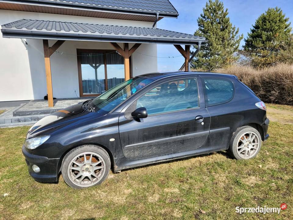 Peugeot 206 16 HDi 110 uszkodzony lubelskie Stabrów sprzedam