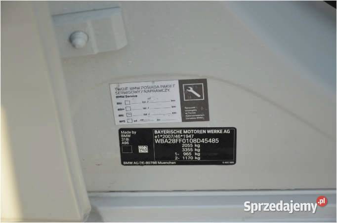 BMW 318I 2023 199800 ccm 156 Warszawa