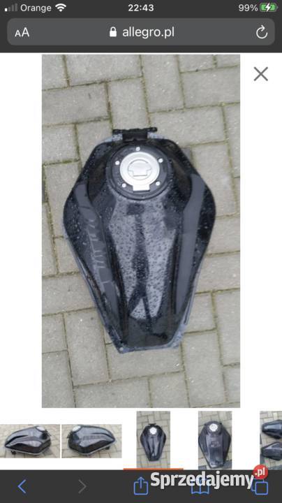 Yamaha MT07 Tracer bak zbiornik paliwa wlew wielkopolskie Lwówek