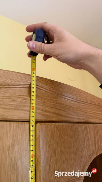 Witryna z komodą kredens w kolorze dąb 90x50x153