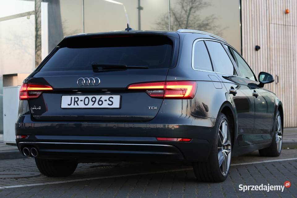 AUDI A4 B9 2016R 20 TDI 190 UDOKUMENTOWANY podkarpackie Stalowa Wola