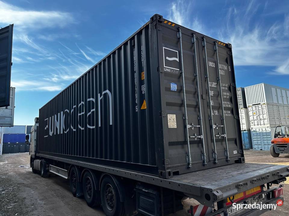 KONTENER MORSKI 40 HC ONE WAY NOWY Magazyn Wrocław