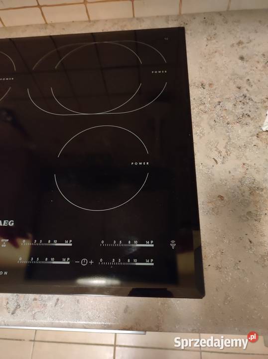 Płyta indukcyjna AEG HK6542HPFB uszkodzona AGD Pruszków